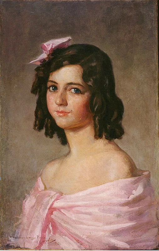 José Garnelo y Alda - Figlia del signor Jacinto Pico N